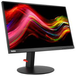 Lenovo ThinkVision T23i-20 Noir et rouge