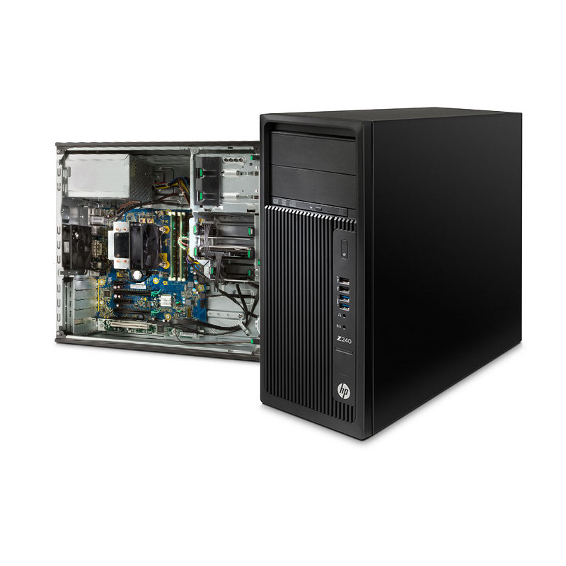 HP WorkStation Z240 Tour avec pré-installation OS