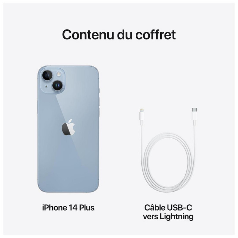 Apple iPhone 14 Bleu