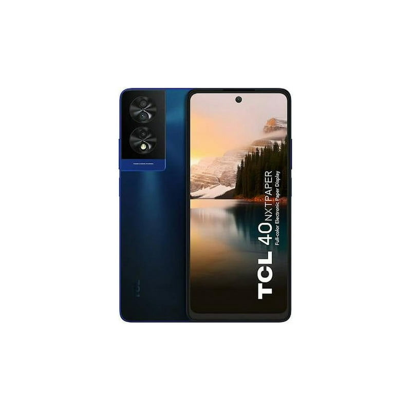 TCL Smartphone 40 NXTPAPER Bleu Nuit
